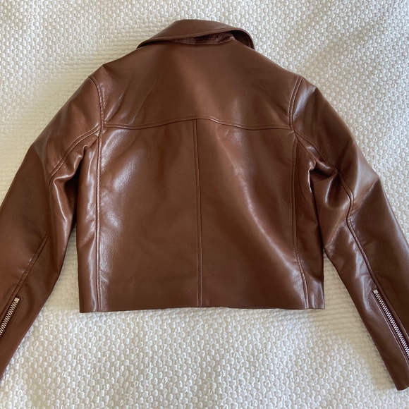 Wilfred Free Vegan Leather Jacket - Picture 2 of 2